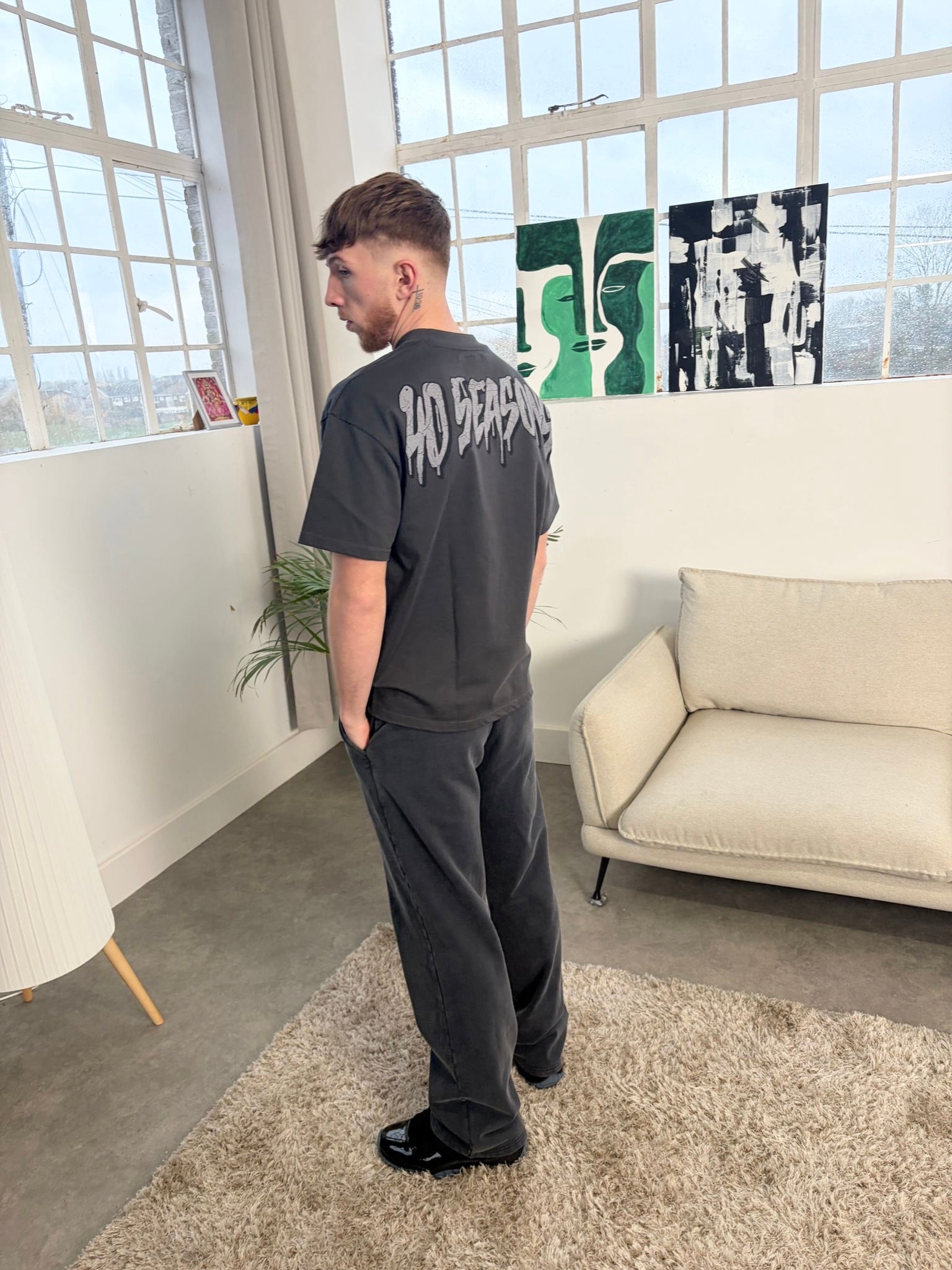 ELEMENTS oversized T-shirts (Grey)