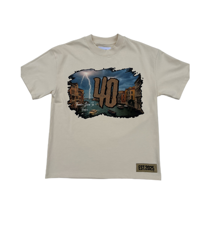 ELEMENTS oversized T-shirts (Beige)