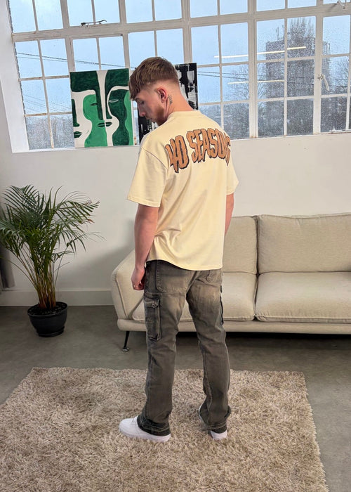 ELEMENTS oversized T-shirts (Beige)